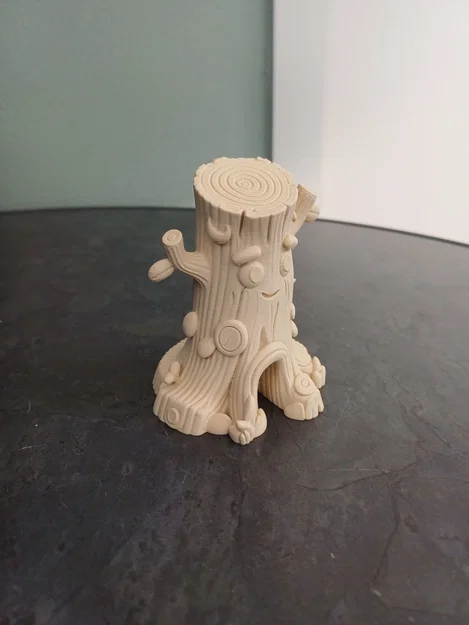 Mô hình gốc cây dễ thương (Cute Tree Stump Figurine) - Image 5