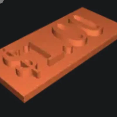 Mẫu thẻ giá Dollar tag in 3D chuyên nghiệp cho cửa hàng