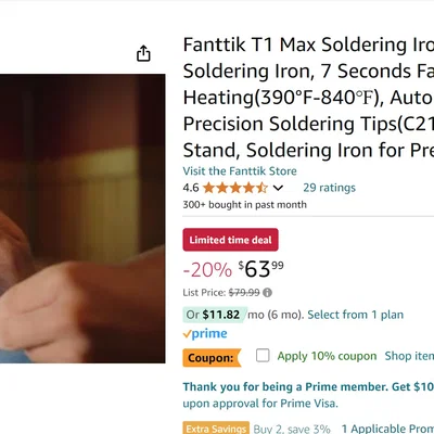 Đế giữ máy hàn Fanttik T1 Max: Gọn gàng, thông minh và tiện lợi