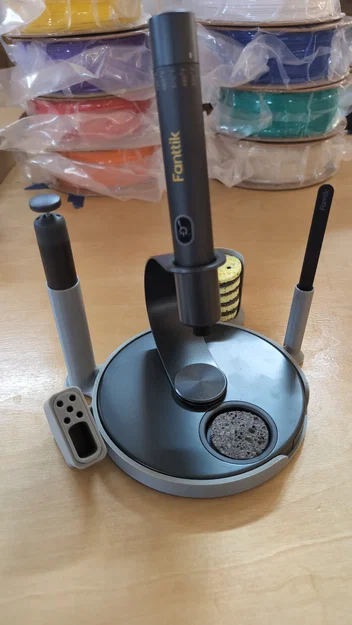 Khay gắn trạm hàn Fanttik: Lưu trữ đầu hàn và cáp gọn gàng - Image 2