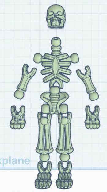 Mô hình Skeleton Stick Man - Người que bộ xương khớp nối linh hoạt - Image 1