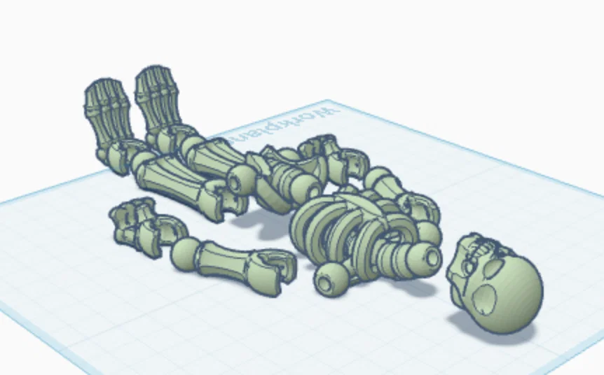 Mô hình Skeleton Stick Man - Người que bộ xương khớp nối linh hoạt - Image 2
