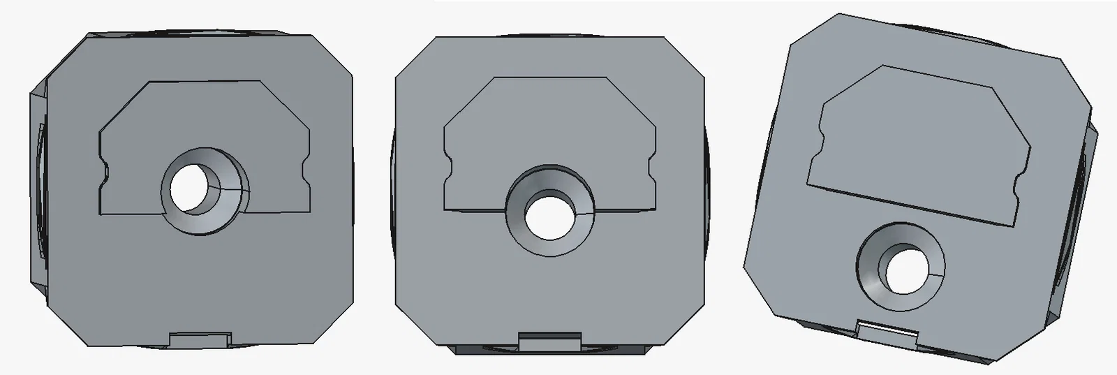 Khớp nối gắn tường openConnect cho hệ thống openGrid - Image 2