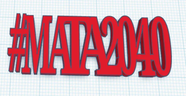 Mẫu móc khóa in 3D #MATA2040 độc đáo cho người hâm mộ - Image 1