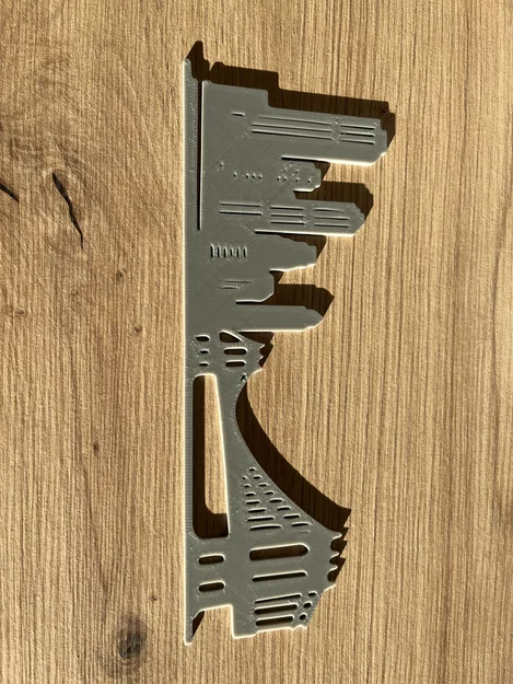 Mô hình Đường chân trời thành phố hiện đại với cây cầu - Image 4