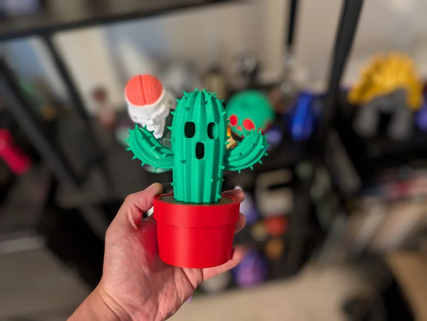 Mô hình Xương rồng để bàn - Không cần AMS - Image 2