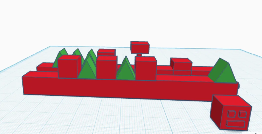 Mô hình Geometry Dash Level 3D độc đáo cho người hâm mộ - Image 1