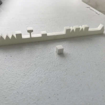 Mô hình Geometry Dash Level 3D độc đáo cho người hâm mộ