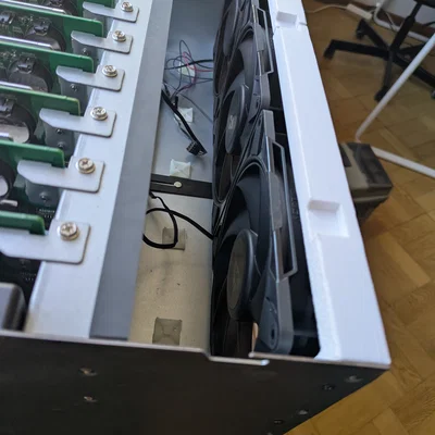 Bản độ khung gắn quạt 140mm cho thùng máy Asrock 4U12G (BC250)