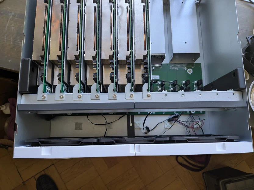 Bản độ khung gắn quạt 140mm cho thùng máy Asrock 4U12G (BC250) - Image 4