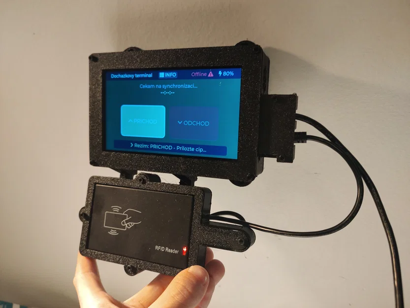 Attendance Terminal - Thiết bị chấm công dùng thẻ 125khz - Image 1