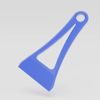 Dụng cụ cạo bàn in 3D siêu nhẹ (Bed Scraper) - Chỉ tốn 8g nhựa