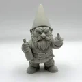 Tượng Chú Lùn Làm Vườn "Garden Gnome Menace" Cực Chất - Thumbnail 2