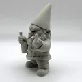 Tượng Chú Lùn Làm Vườn "Garden Gnome Menace" Cực Chất - Thumbnail 3