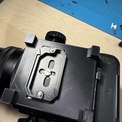 [WIP] Miếng đệm cố định Arca plate cho Mamiya RB67