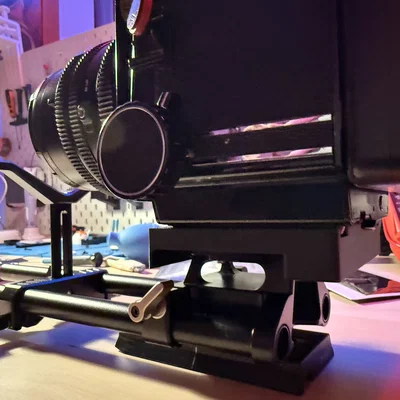 [WIP] Miếng đệm cố định Arca plate cho Mamiya RB67