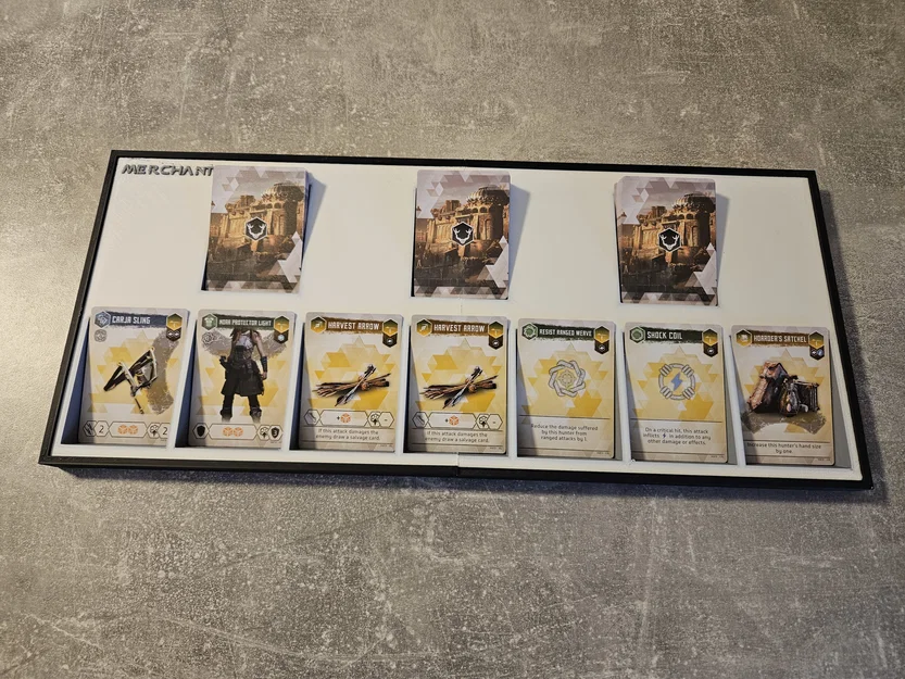 Bàn cờ Horizon Zero Dawn - Tấm bảng đựng thẻ Merchant - Image 1