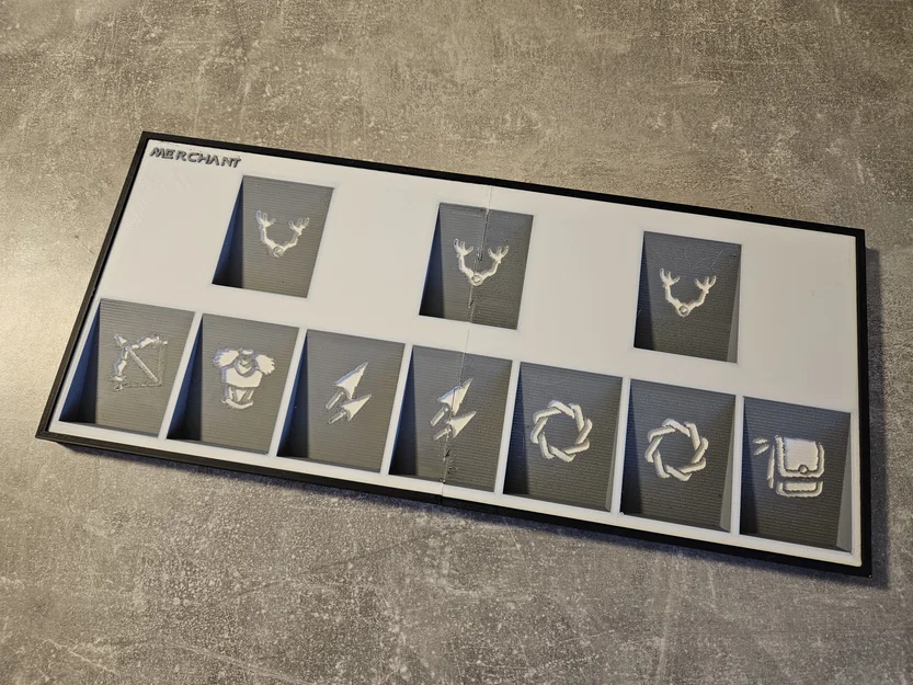 Bàn cờ Horizon Zero Dawn - Tấm bảng đựng thẻ Merchant - Image 2