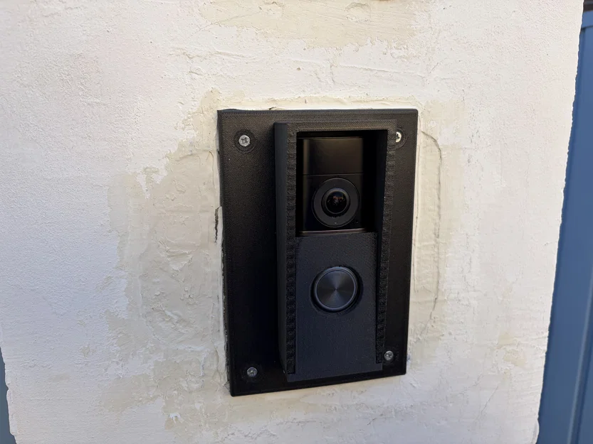 Giá đỡ và ốp che Ring Wired Video Doorbell Pro (Gen 3) thẩm mỹ - Image 1