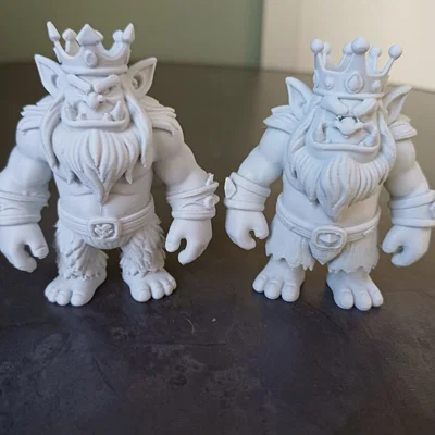 Bộ đôi mô hình Anh Em Troll King – Fantasy Duo