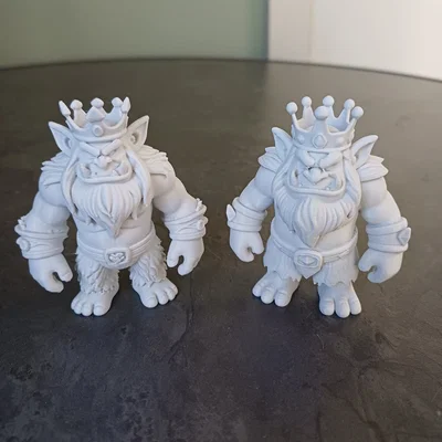 Bộ đôi mô hình Anh Em Troll King – Fantasy Duo
