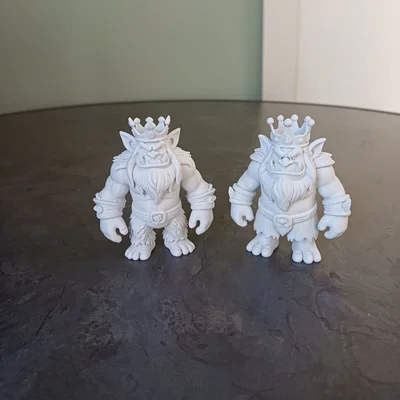 Bộ đôi mô hình Anh Em Troll King – Fantasy Duo