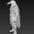 Mô hình 3D Chiến binh Quạ (Raven Warrior) đầy uy phong - Thumbnail 2