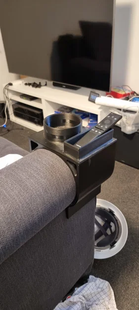 Khay gắn tay vịn sofa IKEA GRÖNLID: Để ly nước và điều khiển tiện lợi - Image 1