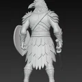 Mô hình chiến binh quạ (Raven Warrior) in 3D đầy dũng mãnh - Thumbnail 3