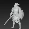 Mô hình chiến binh quạ (Raven Warrior) in 3D đầy dũng mãnh - Thumbnail 5
