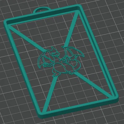 Hộp đựng thẻ PSA in 3D với họa tiết Charizard