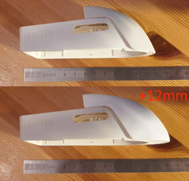 Phụ kiện mở rộng Lofree Touch Wrist Rest (Tăng thêm 12mm) - Image 1