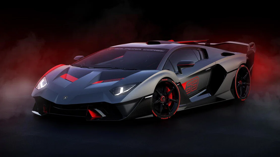Mô hình siêu xe Lamborghini Aventador 3D cực chi tiết cho người chơi - Image 1