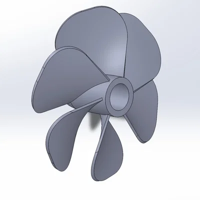 Cánh quạt mô hình (Propeller) cho trục 15mm - Thiết kế in 3D tối ưu
