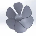 Cánh quạt mô hình (Propeller) cho trục 15mm - Thiết kế in 3D tối ưu - Thumbnail 2