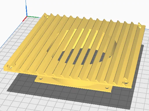 Lưới bảo vệ quạt tản nhiệt 80mm cho máy tính và DIY - Image 1