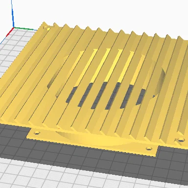 Lưới bảo vệ quạt tản nhiệt 80mm cho máy tính và DIY