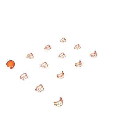 Mô hình mũ bảo hiểm bóng bầu dục LSU - Món quà cho fan hâm mộ