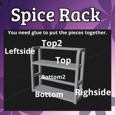 Kệ Để Gia Vị (Spice Rack)