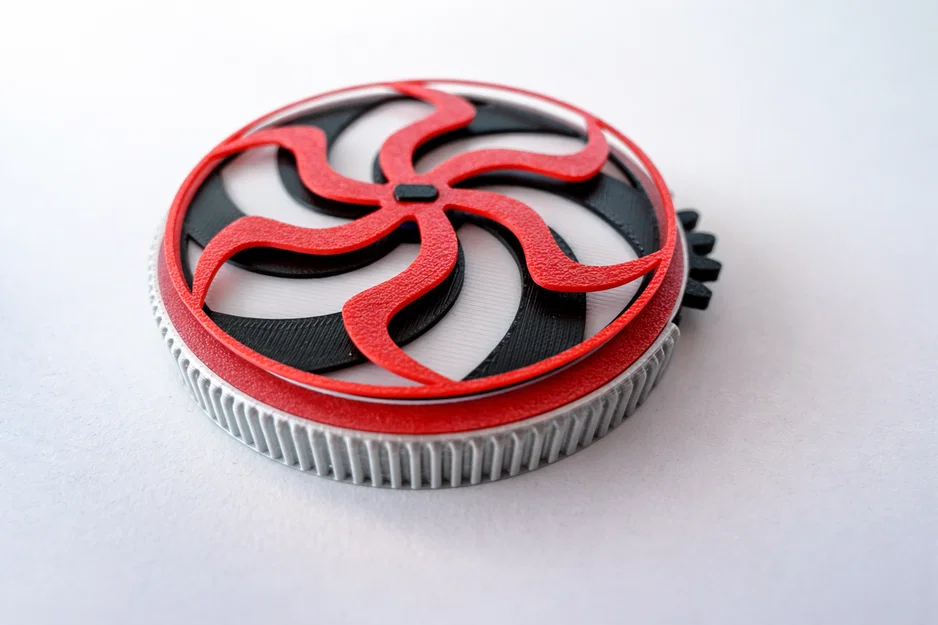 Hypno Gear Fidget Spinner - Con quay bánh răng thôi miên - Image 1