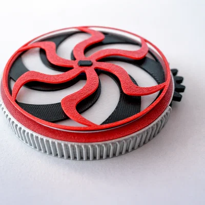 Hypno Gear Fidget Spinner - Con quay bánh răng thôi miên
