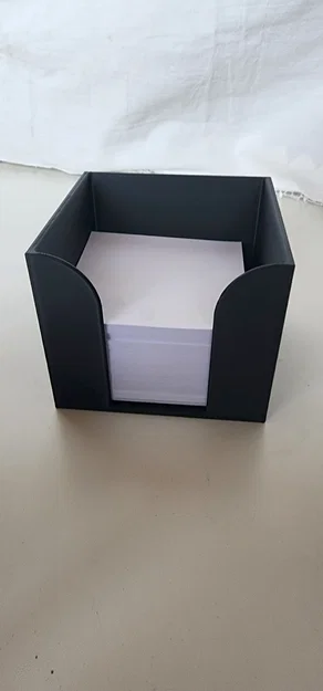 Đế Đựng Giấy Ghi Chú Hình Khối Tối Giản - V1 (Tiêu Chuẩn) - Image 1