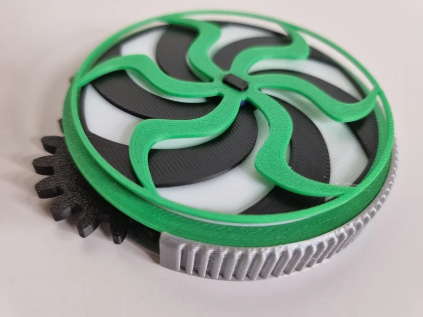 Hypno Gear Fidget Spinner - Con quay bánh răng thôi miên - Image 3