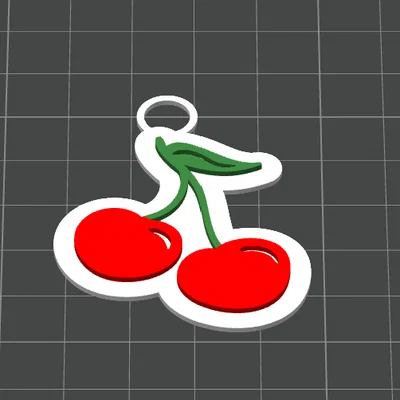 Móc khóa hình quả Cherry cho máy in AMS