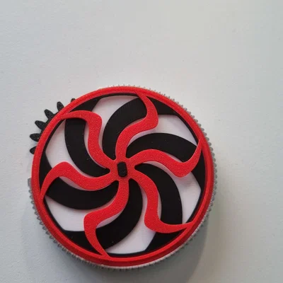 Hypno Gear Fidget Spinner - Con quay bánh răng thôi miên