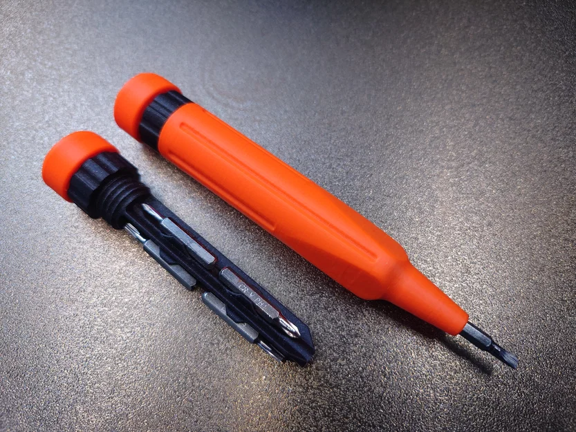 Tua vít chính xác kèm khay chứa đầu bit (4mm) - Image 1