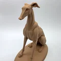 The Sentinel - Tượng Chú Chó Greyhound Ngồi - Thumbnail 4