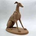 The Sentinel - Tượng Chú Chó Greyhound Ngồi - Thumbnail 8