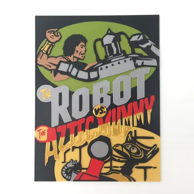 Robot đối đầu Xác ướp Aztec