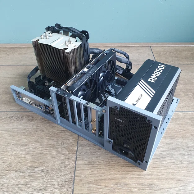 Khung máy tính ATX cơ bản / Test bench dạng mở - Image 3